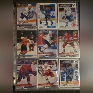 70+ Hockey Trading Card Collection